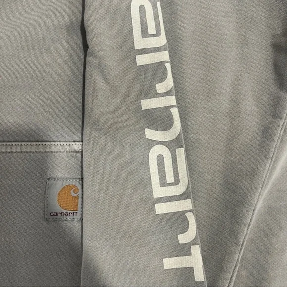 Carhartt Gray Hoodie. NWOT - Picture 4 of 5